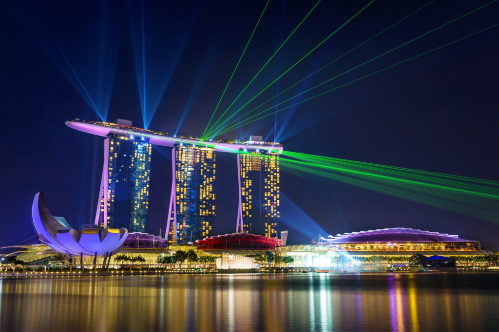 Singapore night time