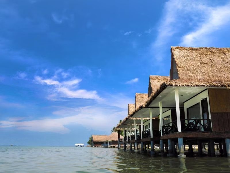 Pristine beach in Bintan, a perfect short getaway from Singapore