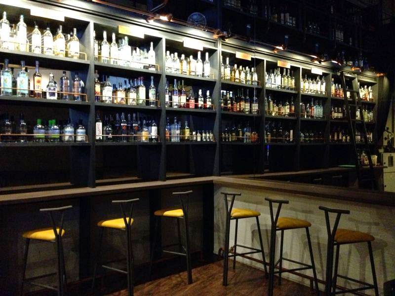 Mysterious entrance to a hidden bar Singapore