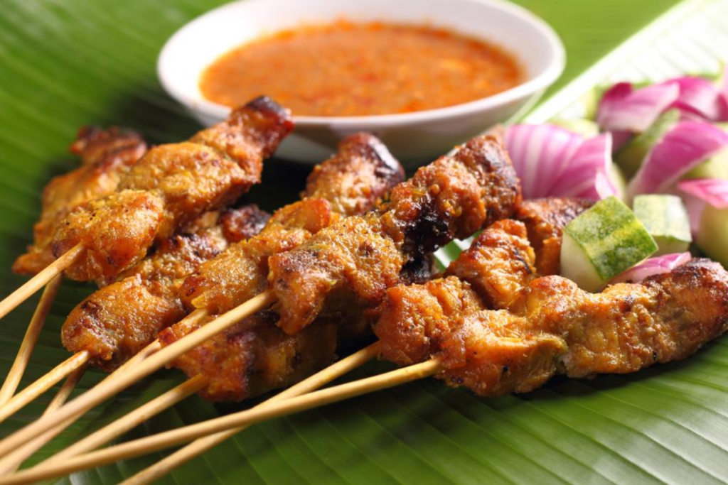 Satay singapore food