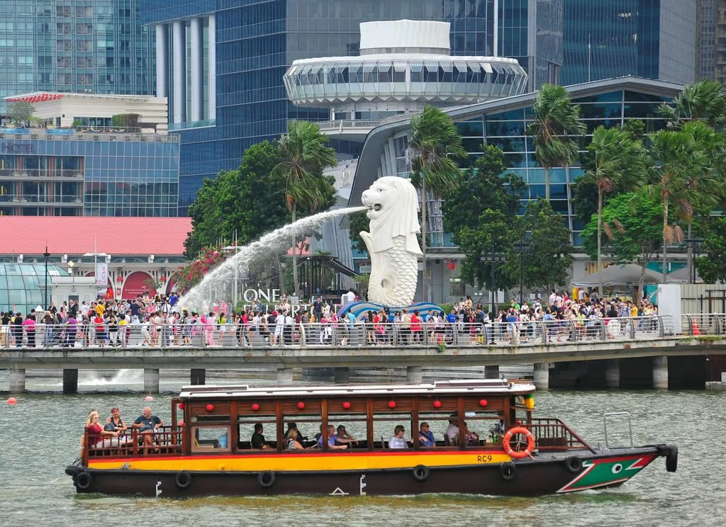 Merlion statue